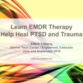 EMDR Training in Denver Tech Center : Englewood, Colorado - June and September 2018
