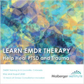 EMDR Training in Louisville, Colorado - May and August 2020