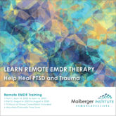 Complete Remote EMDR Training Course - Part 1: April 14, 2023 to April 16, 2023 - Part 2: August 4, 2023 to August 6, 2023 - 10 Hours of Group Consultation Included - Mountain/Colorado Zone - #EMDRSAVESLIVES
