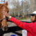 Austin Jones, a Boy Scout with Troop 69 out of Columbus, Gal., pets "Scout" during a visit to The Warrior Outreach Ranch March 11, 2017. Warrior Outreach Ranch is a nonprofit organization for veterans and family members to relax and unwind through equine therapy. ~ Author: Maj. Michelle Lunato ~ Public Domain